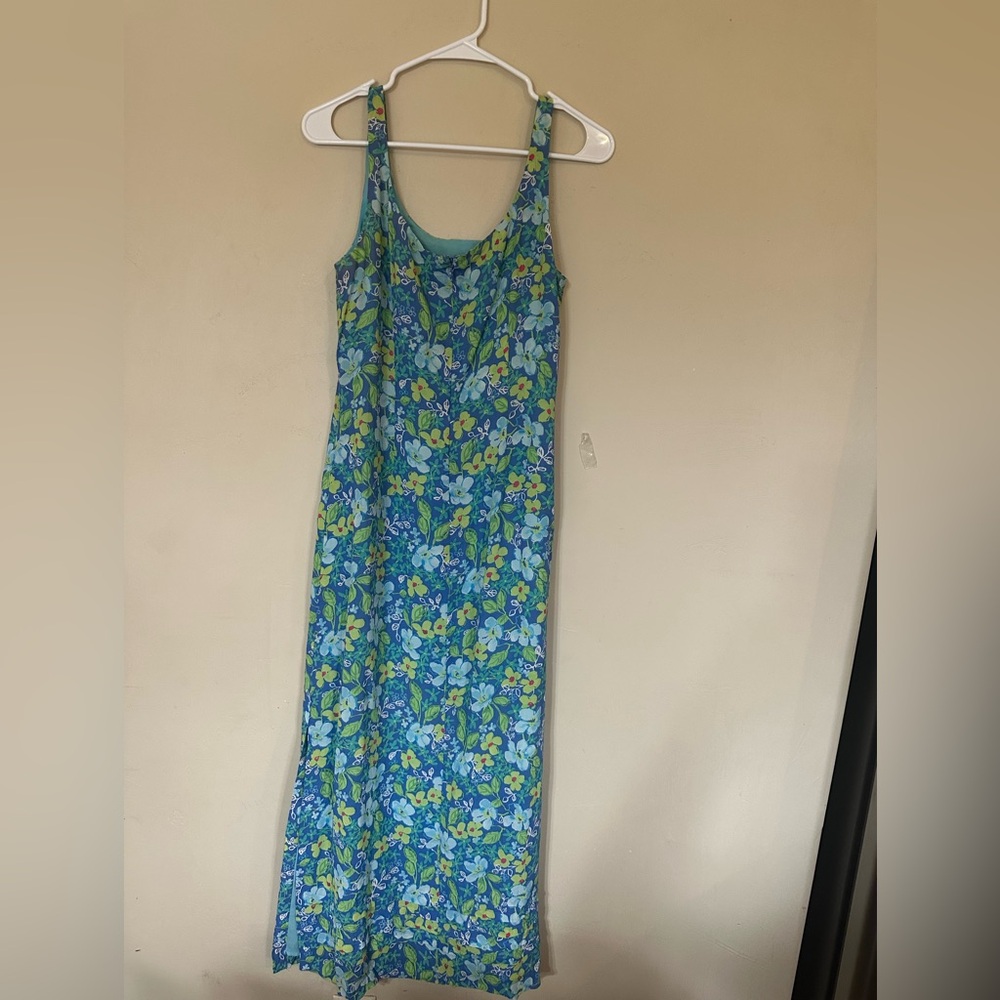 Sigrid Olsen Teal Lightweight dress - Picture 3 of 4